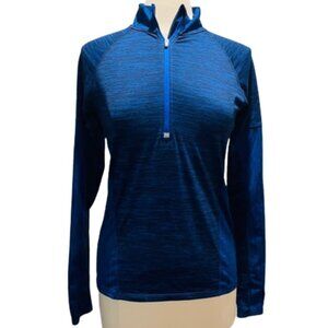 Athleta Blue Pull Over Jacket Size Small